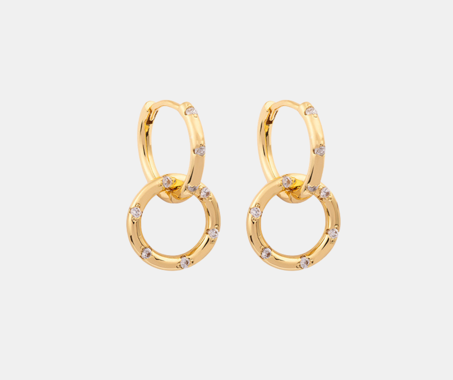 Interlocking Radiance Earrings