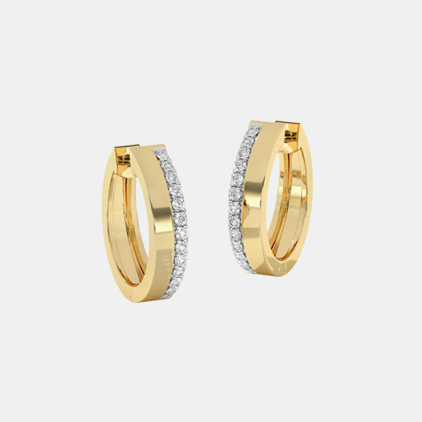 Lustra Glow Hoop Earrings