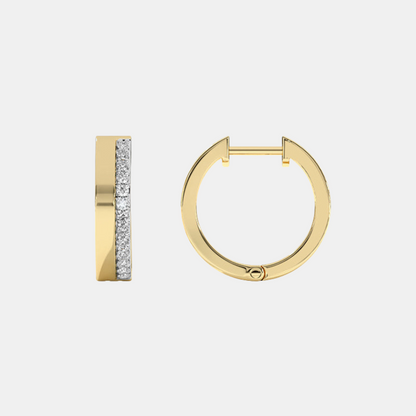 Lustra Glow Hoop Earrings
