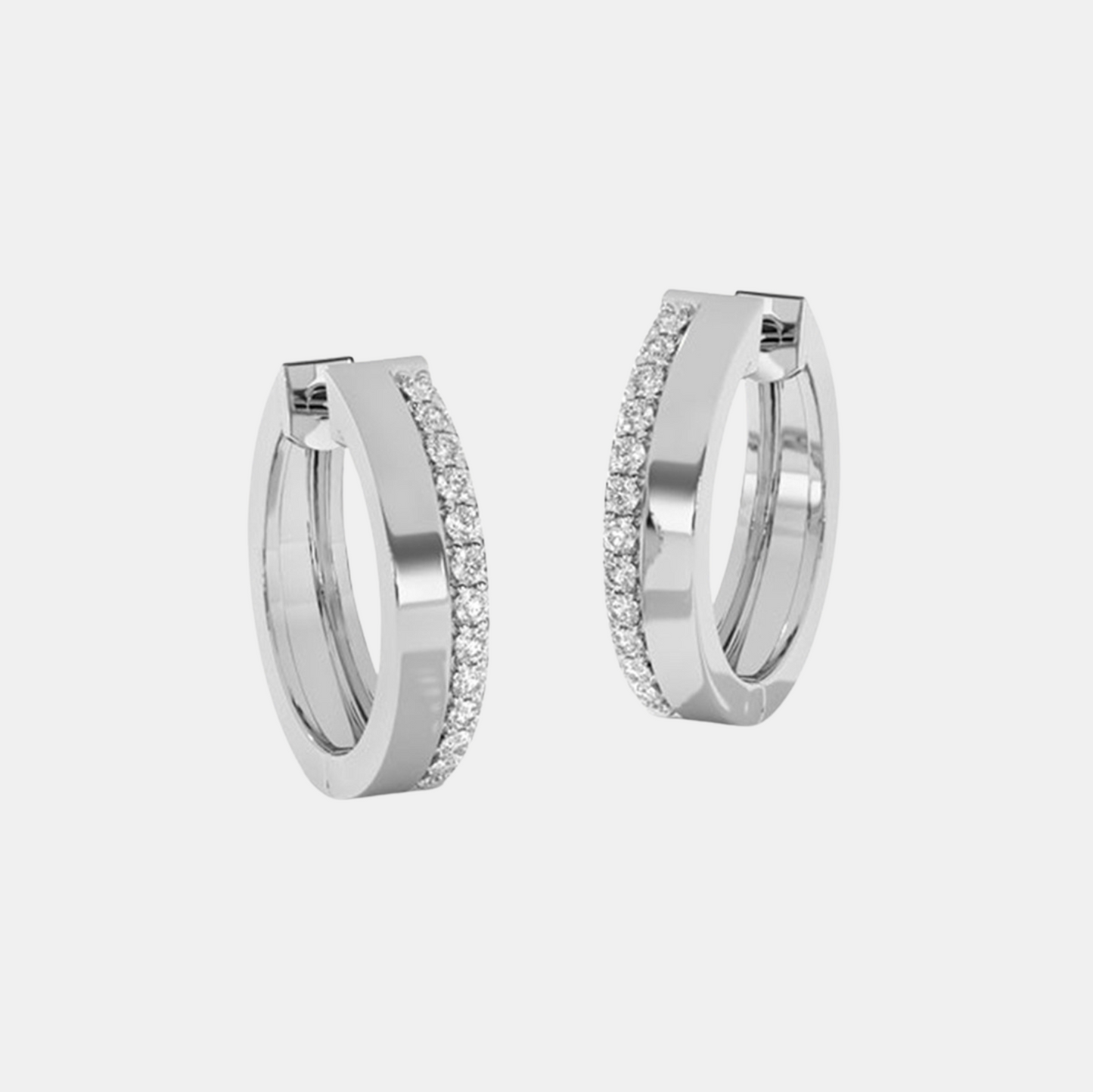 Lustra Glow Hoop Earrings