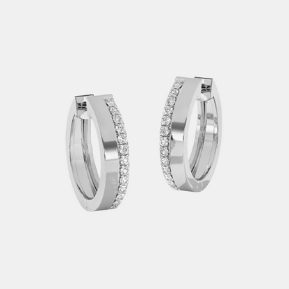 Lustra Glow Hoop Earrings