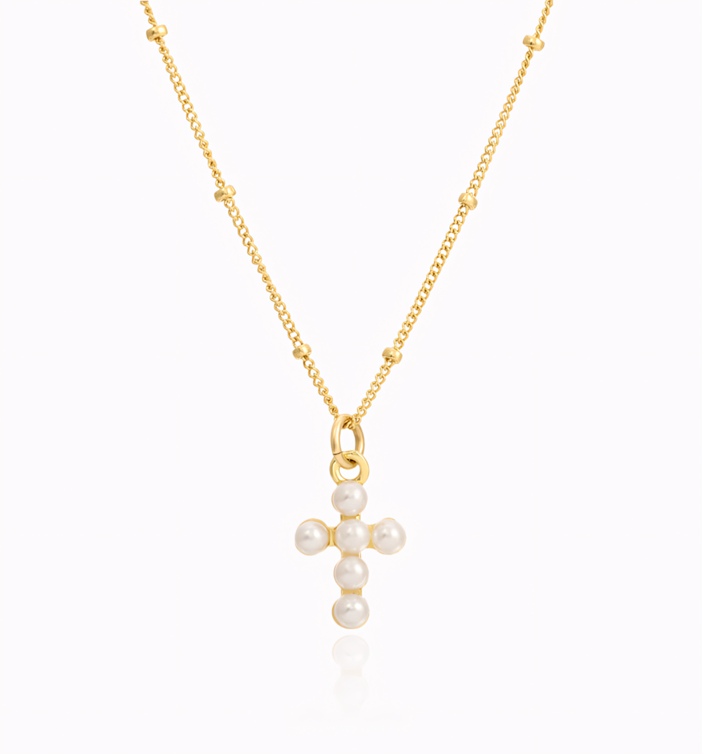 Minimalist Cross Pendant Necklace