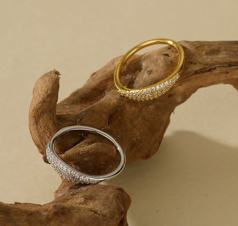 Full Sparkle Band Ring