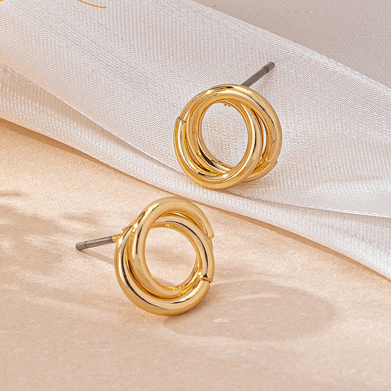 Geometric Circle Jewelry Set