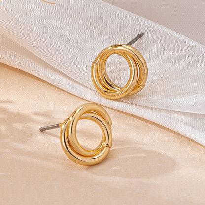 Geometric Circle Jewelry Set