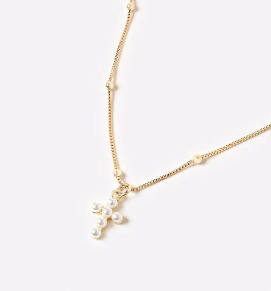 Minimalist Cross Pendant Necklace