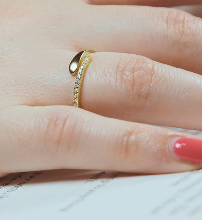 Adjustable Snake Wrap Ring