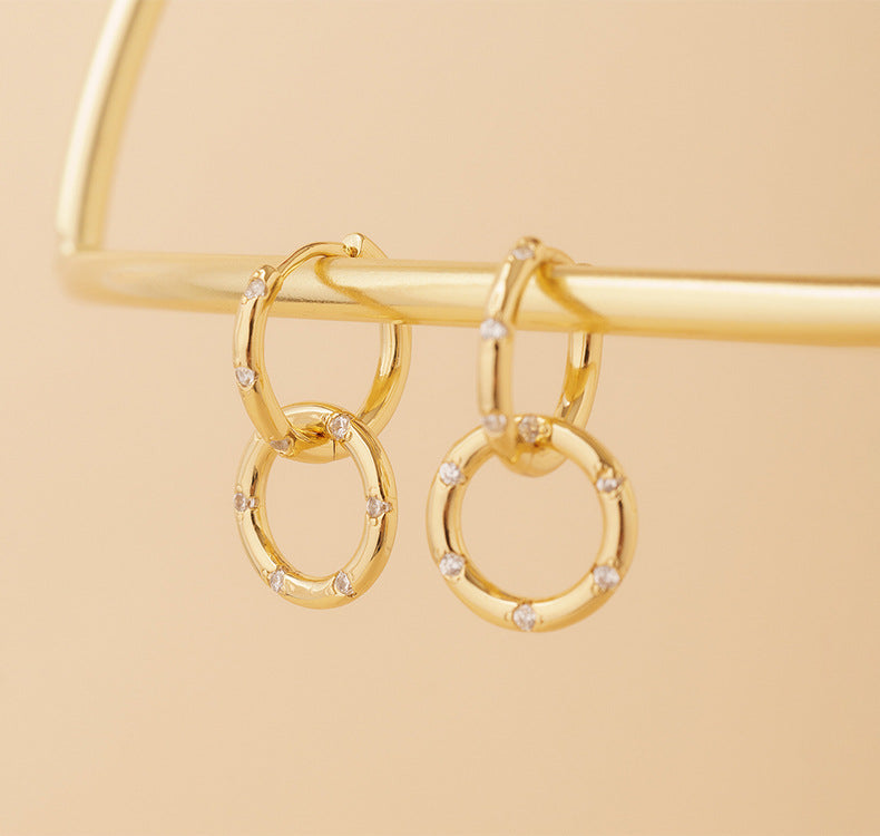 Interlocking Radiance Earrings