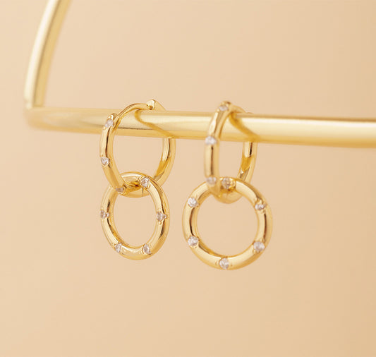 Interlocking Radiance Earrings
