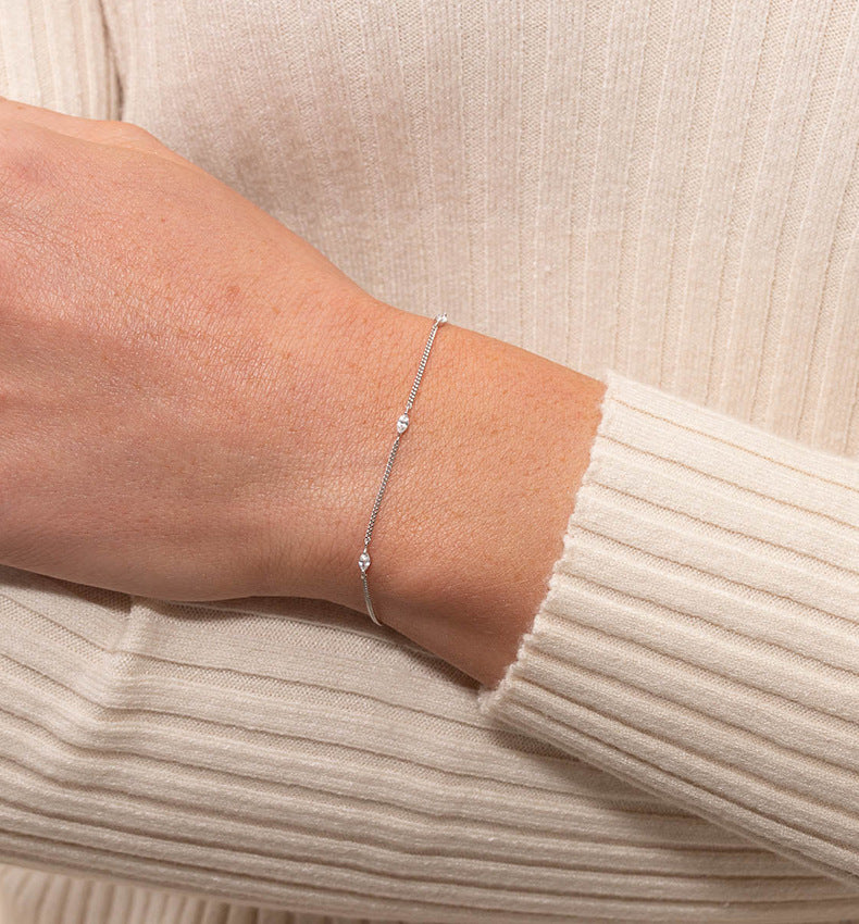 Sparkling Chain Link Bracelet