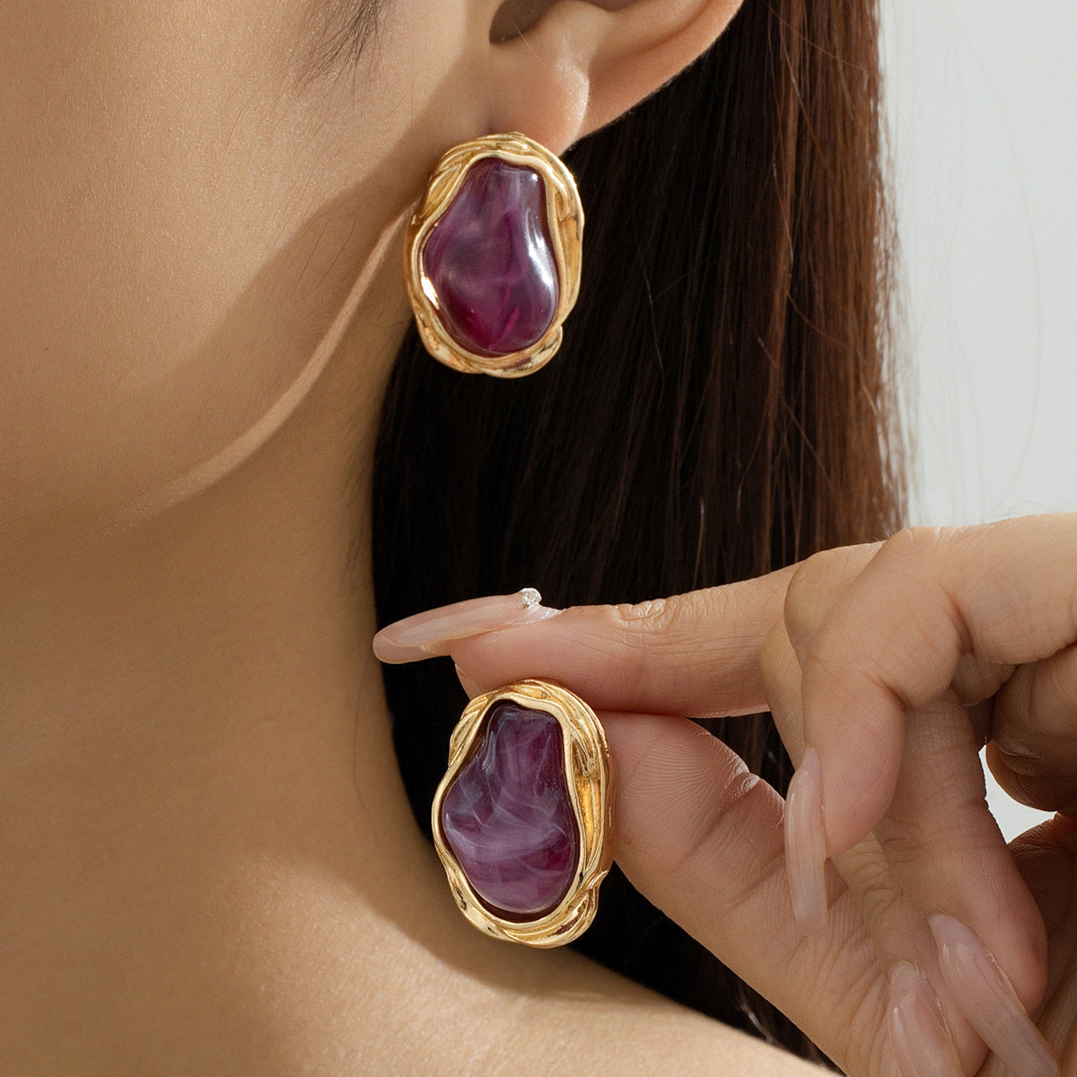 Radiant Baroque Pearl Statement Earrings