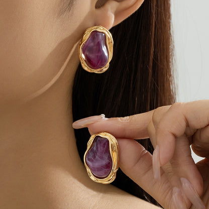 Radiant Baroque Pearl Statement Earrings