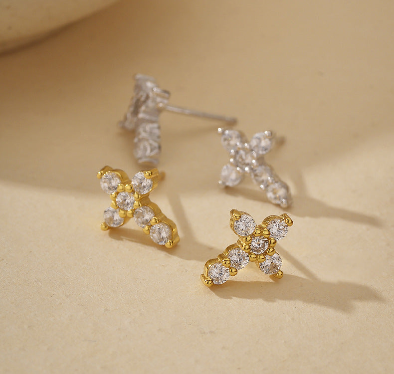 Cross Glow Earrings