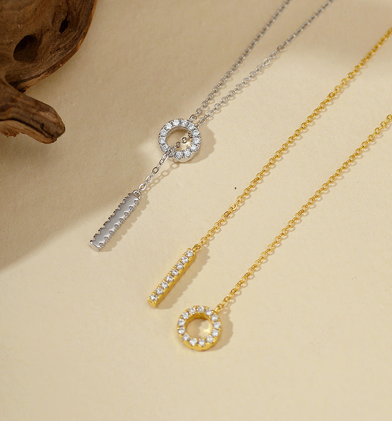 Adjustable Micro-Inlaid Lockless Necklace