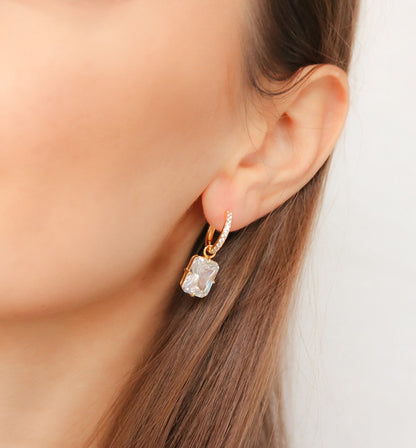 Geometric Drop Earrings