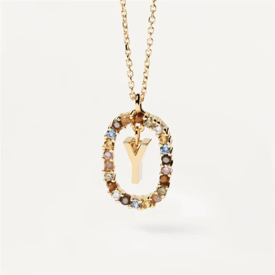 AURORA Letter Necklace