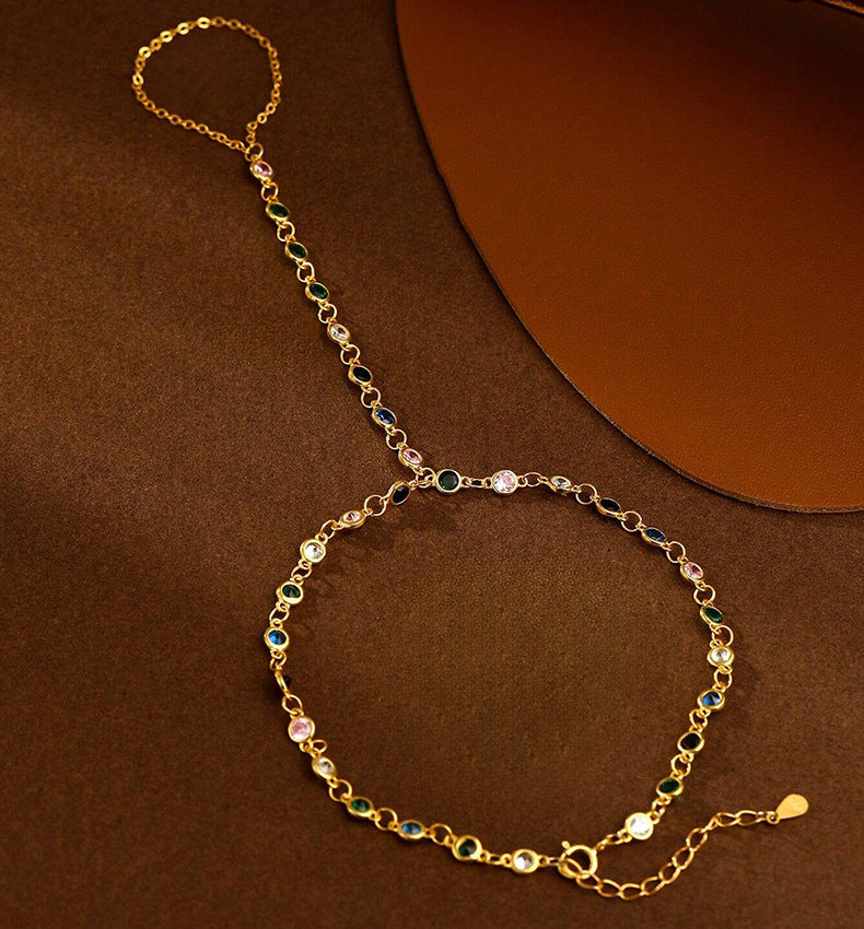 Linked Chain Finger Bracelet