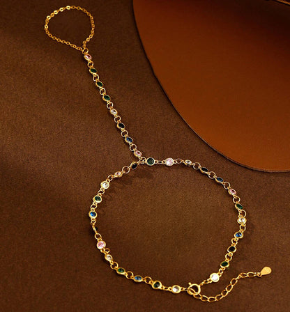 Linked Chain Finger Bracelet