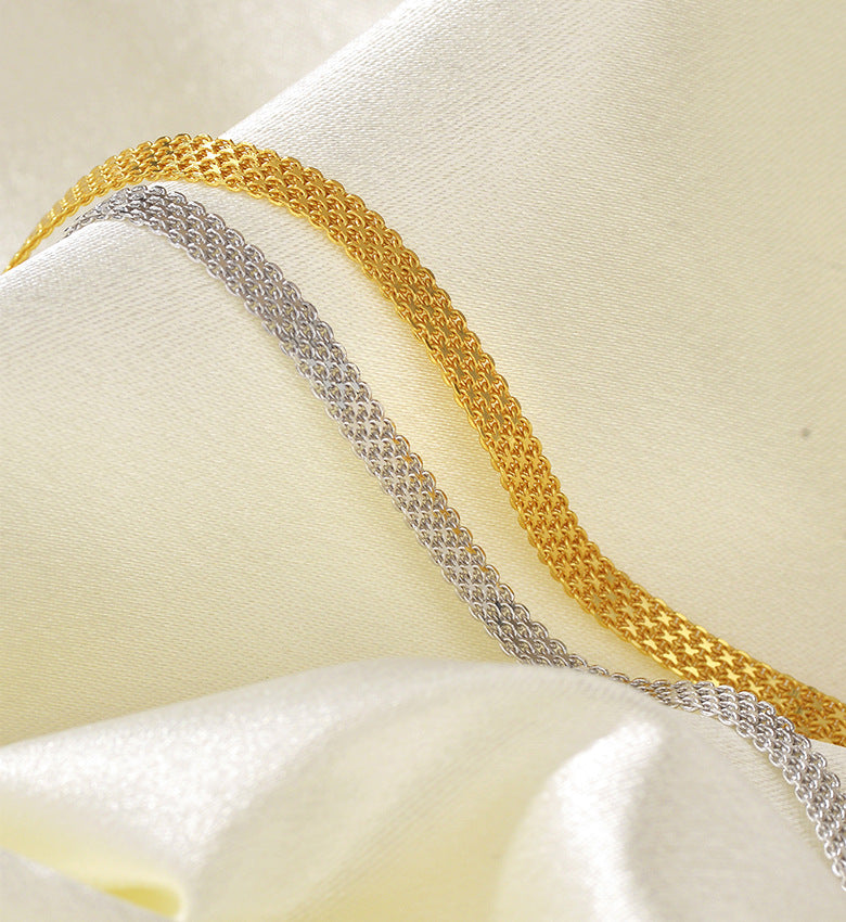 Medieval Braided Sparkling Bracelet