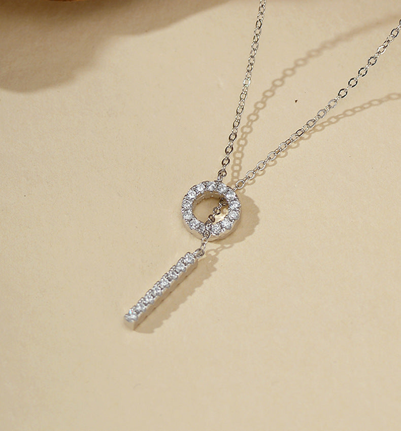 Adjustable Micro-Inlaid Lockless Necklace