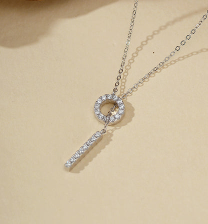 Adjustable Micro-Inlaid Lockless Necklace