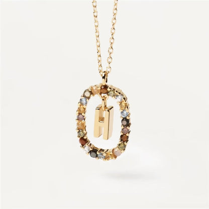 AURORA Letter Necklace