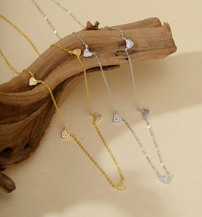 Delicate Heart Pendant Necklace
