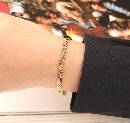 Medieval Braided Sparkling Bracelet