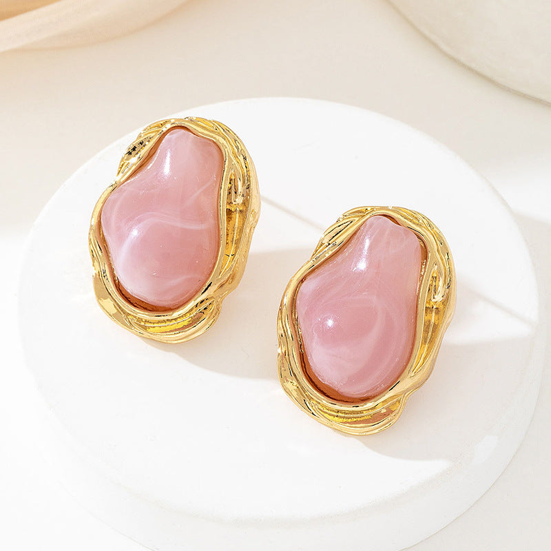 Radiant Baroque Pearl Statement Earrings