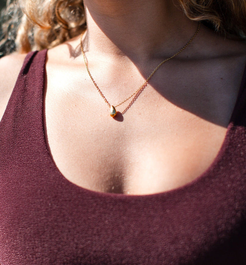 Gleam Drop Pendant Necklace