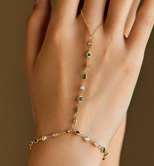 Linked Chain Finger Bracelet
