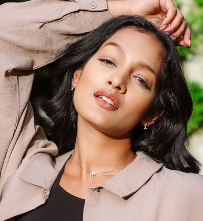 Cascade Eye Necklace