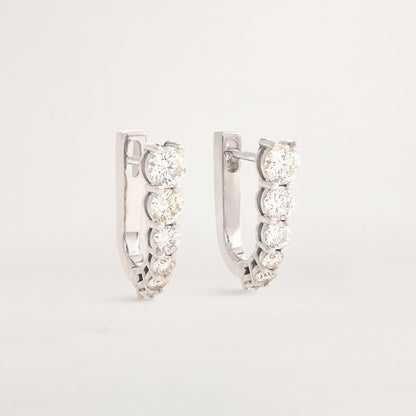 U-Shaped Spark Earrings