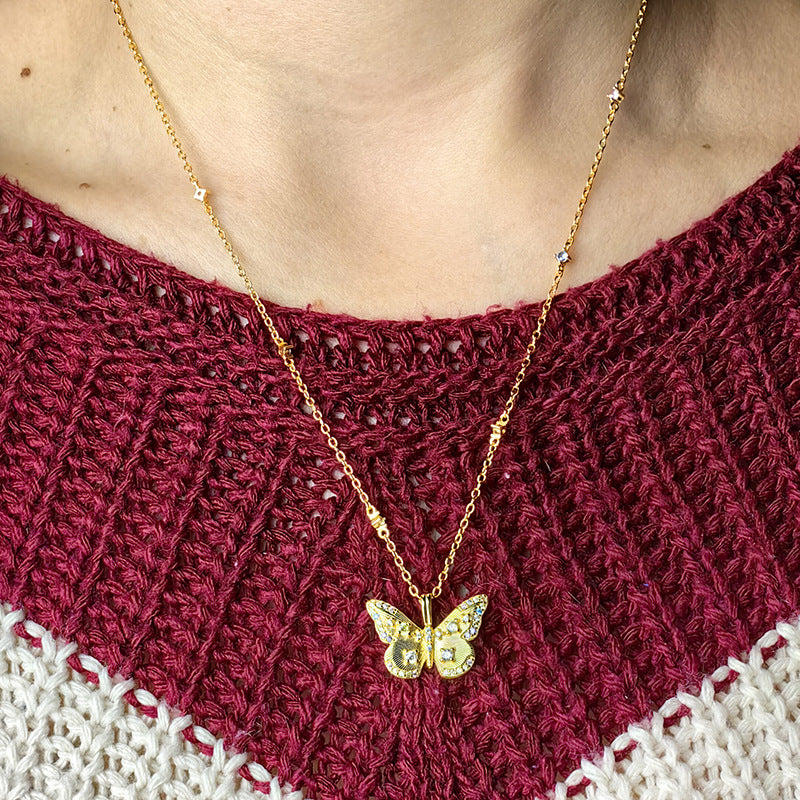 Dreamflight Butterfly Necklace