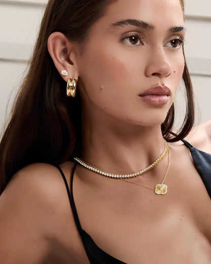 Four-Leaf Clover Pendant Necklace