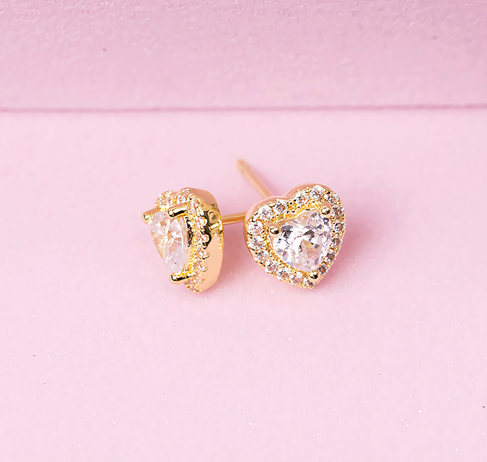Mixed-Shape Stud Earrings