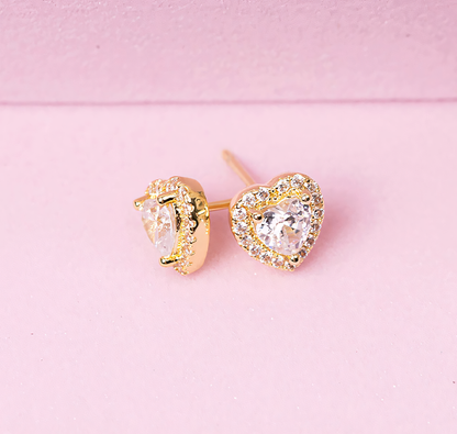 Mixed-Shape Stud Earrings