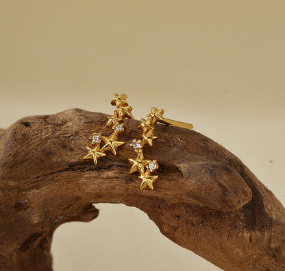 Luminous Star Drop Earrings