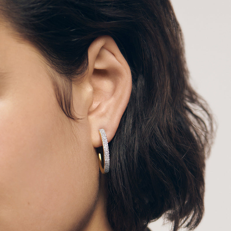 C-Shaped Radiance Earrings