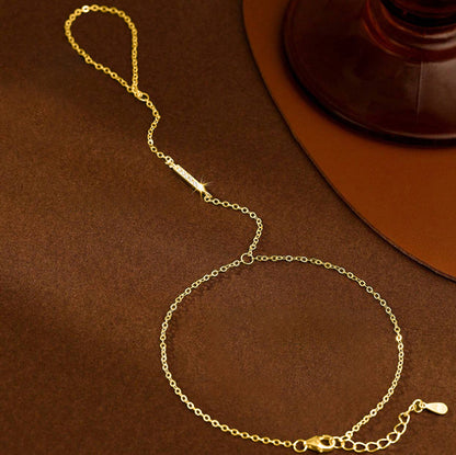 Linked Chain Finger Bracelet