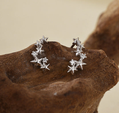 Luminous Star Drop Earrings
