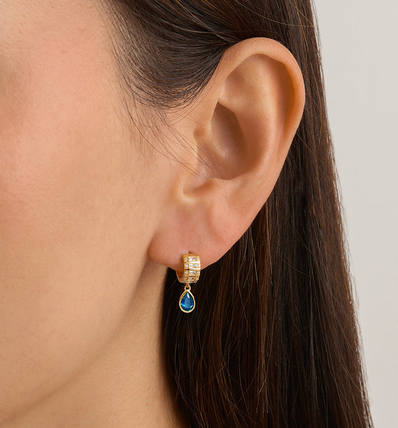 Teardrop Spark Earring