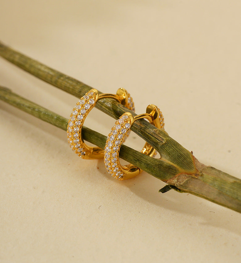 Halo Glow Hoop Earrings