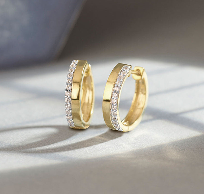 Lustra Glow Hoop Earrings