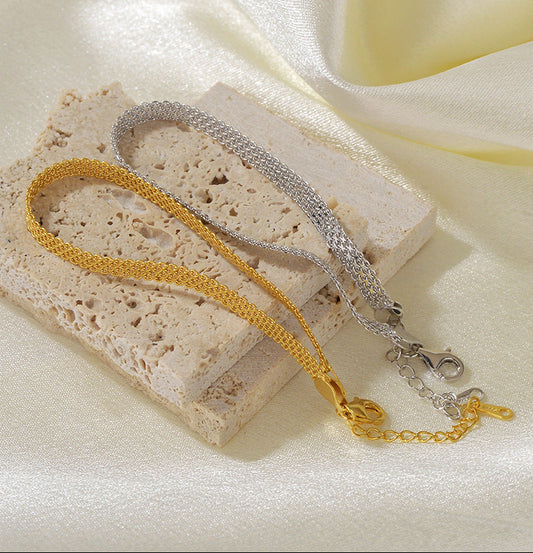 Medieval Braided Sparkling Bracelet