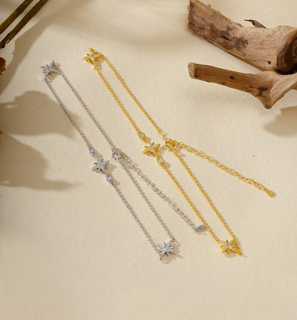 Snowflake Star Necklace