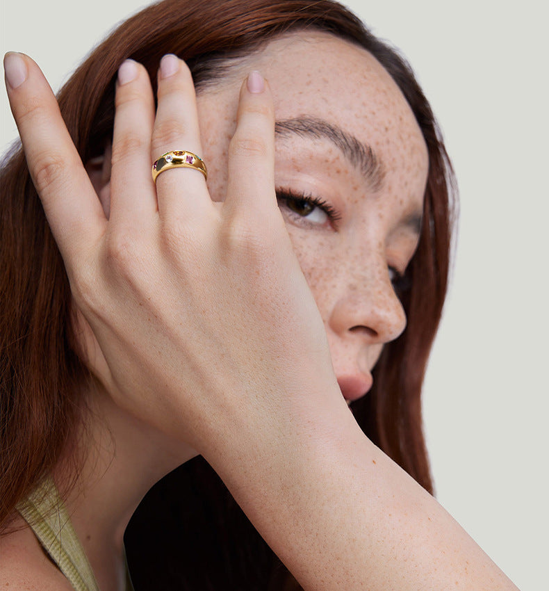Color Pop Statement Ring