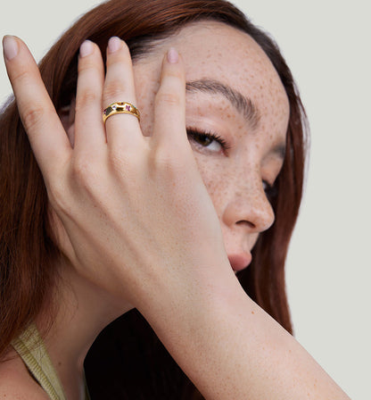 Color Pop Statement Ring