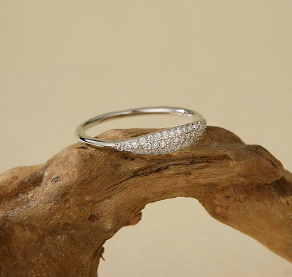 Full Sparkle Band Ring