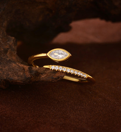 Snake Open Wrap Ring